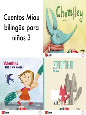 cover image of Cuentos Miau bilingüe para niños 3